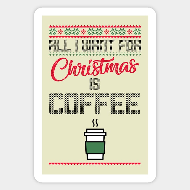 Christmas Coffee Sticker by Sharayah